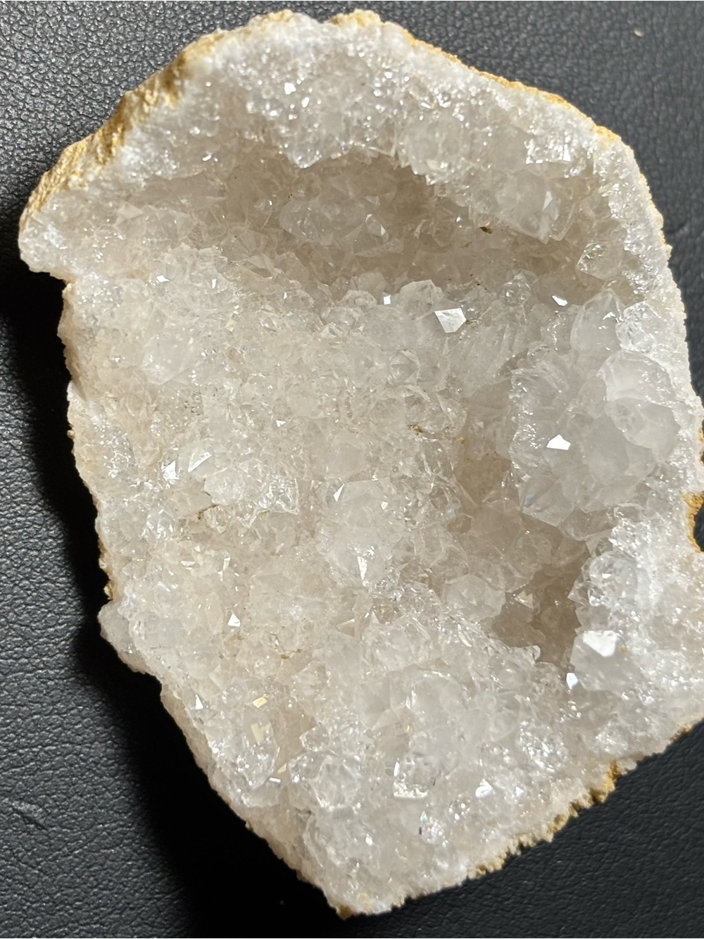 Natural Moroccan Crystal Geode Decorative Accent